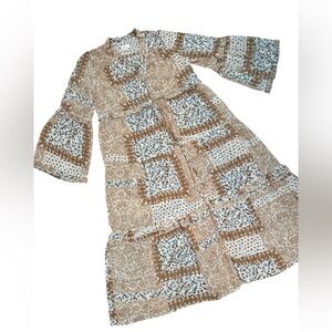 CC6 Flowy Maxi Cover Up Size Small